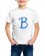 White Billie B Brown T-shirt 