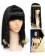 Ladies Egyptian Cleopatra Black Wig