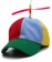 Kids Propeller Beanie Ball Cap Baseball Hat Multi-Color Clown Adjustable