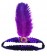 purple 1920s Headband Feather Vintage Bridal Great Gatsby Flapper Headpiece gangster ladies