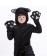Black Cat Book Week Animal Jumpsuit Boys Girls Kids Costume 