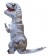 White Kids T-Rex Blow up Dinosaur Inflatable Costume -1