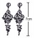 1920s earrings accessory