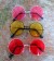 Pink Retro 80s Round Frame Glasses 1980s