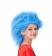 Kids Dr Seuss Cat In The Hat Blue Wig side pp1014