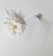 Ladies 20s Feather Hair Clip with Net accessory