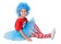 Kids Dr Seuss Thing 1 and Thing 2 Costume Full set