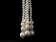 1920s 20 Faux Pearls Flapper Beads Cluster Long Necklace