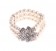 1920s Necklace Bracelet Earings Set Vintage Bridal Great Gatsby Flapper gangster ladies
