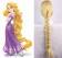 Rapunzel Disney Princess Tangled Story Book Week Women Long Blonde Braid Hair Costume Wig