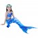 Kids Mermaid Swimsuit Costume with Monofin tt2027+tt2008