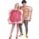 Adult 2pcs Couples Sandwich Costume 