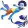 Kids Luca Alberto Fish Monster Jumpsuit lp1092