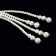 1920s 20 Faux Pearls Flapper Beads Cluster Long Necklace