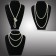Deluxe 20s Flapper Costume Necklace