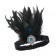 Black 20s Art Deco Flapper Headpiece