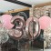 Rose 40” Numbers Air Inflatable Foil Balloon