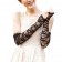 Black Gloves Fingerless Over Elbow Length 70s 80s Women's Lace Party Dance Costume  