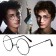 Harry Potter Gryffindor Black Glasses Cosplay Costume Accessories Book Week