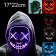 EL Wire Scary Light Up Mask tt1125