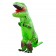 Green ADULT T-REX INFLATABLE Costume Jurassic Blowup Dinosaur TRex T Rex