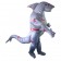 Adult Grey shark carry me inflatable costume