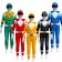 Kids Mighty Morphin Power Rangers Costume tt3219