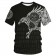 Dark Viking Tattoo 3D Printed Fashion T-Shirt